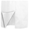 Deltaplus F55, Split Front Bistro Apron, White 83655 - alternate 2